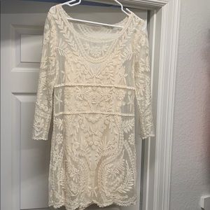 Express 3/4 sleeve dress size Medium